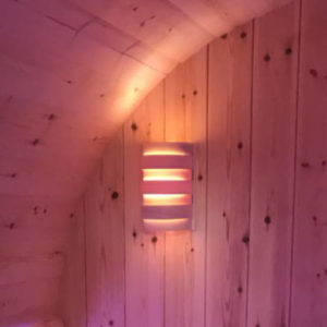 Panorama Barrel Sauna with Dome - Image 4